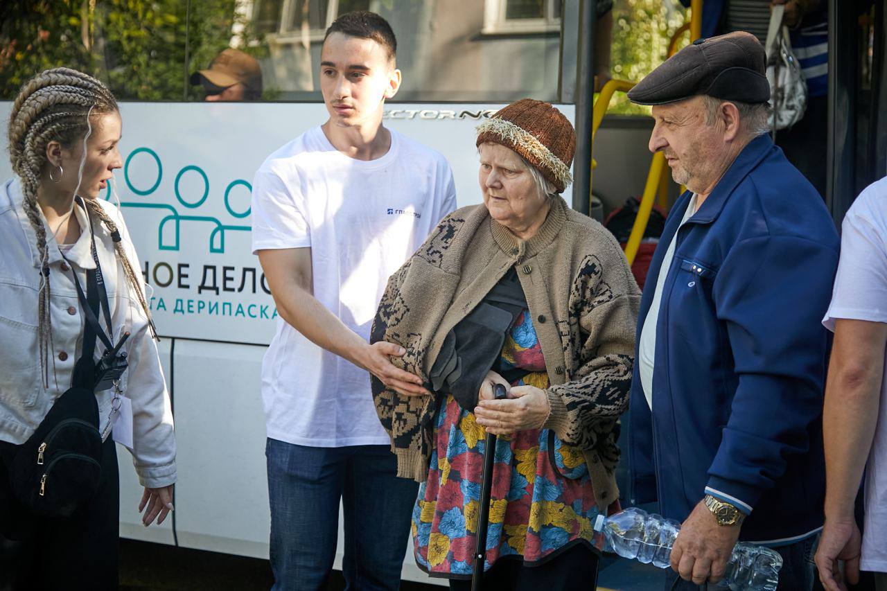 Фонд «Вольное Дело» оказывает помощь людям, покинувшим свои дома в Курской области